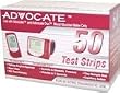 Advocate Test Strips, 50 CT