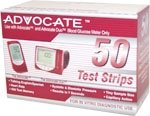 Advocate Test Strips, 50 CT