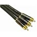 Impact Acoustics SonicWave Component Video RCA Break-Out Cable - Video cable - component video - RCA (M) - HD-15 (M) - 50 ft - triple shielded - gray
