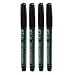 4 STYLOS POUR DVD ET CD NOIRS