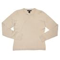 August Silk Long sleeve Flat Crew Shirt 0793061