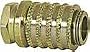 IMPERIAL 97416 TEST PORT COUPLER 1/8"x1/8-27" (PACK OF 5)