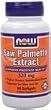 NOW SAW PALMETTO STANDARDIZED EXTRACT 320 MG - 90 SOFTGELS