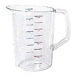 Adorama One (1) Gallon (128 oz.) Plastic Graduate