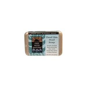 One With Nature - Dead Sea Mud Soap, 7 Oz (6 Packs) by ONE WITH NATURE