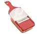 Kuhn Rikon Quick Slice Julienne Mandoline Slicer with Container, Red