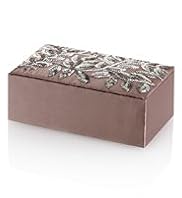 Sequin Vine Scroll Jewellery Box