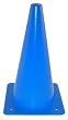 Set of 4 12" Poly Cone - Blue