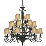 Thomas Lighting - M3020-22 : Wisteria Traditionally styled twenty-light foyer/hall fixture