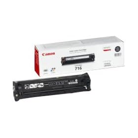 Canon 716Bk Black Toner Cartridge Ref 1980B002AA