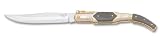 Muela 8.5-Inch Historic Navaja Folding Knife, Black Packawood