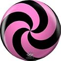 Spiral Pink/Black Viz-A-Ball