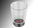 infactory Shotglas mit Würfel-LEDs im 2er-Set