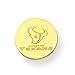 14K HouSton Texans Round Disc Tie-Tac