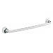 KOHLER K-11371-CP Forte Sculpted 24-Inch Towel Bar, Polished Chrome