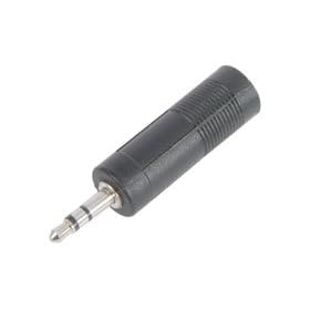 Buget Adaptor 3.5mm stereo plug to 6.3mm stereo socket