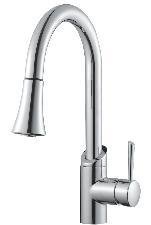 World Imports schon 405 SS Pull Down Kitchen Faucet , Stainless Steel