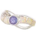 Morningflower Tanzanite & Opal Inlay Ring
