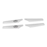 New Jpc Syma White Main Blade Set 4 Pcs 2 Upper & 2 Lower S027-07/S029-07/S030-07/S022-06/S022-07