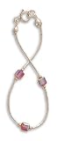 Crystal Liquid Silver Sterling Silver Bracelet, 5 in long, Child-size