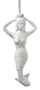 Taylor Made Products Classic Mermaid Boat Fenders (5" x 22", White)