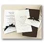 Bright White Place Card Scrolls with Menu