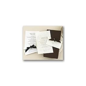 Bright White Place Card Scrolls with Menu