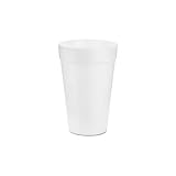 Insulated Styrofoam Cup, 14 oz, 1000/CT, White