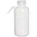 Millipore XX6504704 Translucent Polyethylene Solvent Dispensing Bottle with Stainless Steel Filter Holder and Filters, 500mL Capacity
