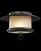 Fine Art 539782st Asian Black Outdoor Flush Mount East-West Passage Family