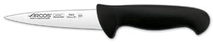Arcos 5-Inch 130 mm 2900 Range Butcher Narrow Blade Knife, Black by Butchers Steel
