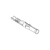 モレックス(molex) ターミナル (バラ端子)1433ATL (100個入/袋)