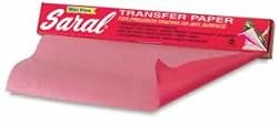 Saral Transfer Paper Roll, Red - 12 FEET