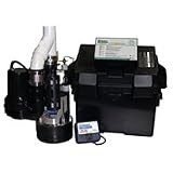 Basement Watchdog 1/2 HP Combination Primary and Backup Sump Pump System - BW4000