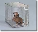 Essential Pet 202 Dog Crate - Gold Fold Down - Small