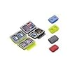 Gepe Extreme Card Safe for 4 Memory Cards (CF, SC, SM, MS, MMC) Polyethylene, Red