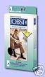 Jobst Socks for Men, Knee High 20-30mmHg,Black,Med-1Pr