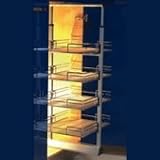 Rev-A-Shelf 5258 Series - Chrome - Wire Pantries