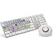 LogicKeyboard Advance Apple Ultra Thin Alu Keyboard for Adobe Photoshop CS4, US Layout