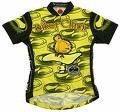 Biker Chick Lemon Drop Womens Bicycle Jersey Small