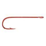 Fishing: Eagle Claw Lazer Sharp L214R Red Aberdeen Hooks Per 50