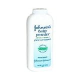 Johnsons Baby Powder, Pure Cornstarch w/ Aloe & Vitamin E, 4-Ounce Bottle