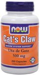 Cat's Claw by NOW Foods - Herbs (500 mg - 250 Capsules)