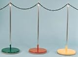 Heavy Base Rope Post (Red)