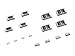 SUSUMU RR1220P-3010-D-M RR Series 0805 301 Ohms .5% 25 ppm/?C Precision Thin Film Chip Resistor - 5000 item(s)