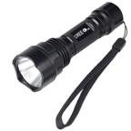 UltraFire C2 CREE Q5 LED 1 Mode 210Lumens Flashlight with 2x18650 Battery & Travel Charger