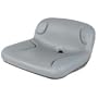 Low-Back Drain Hole Raft Seat