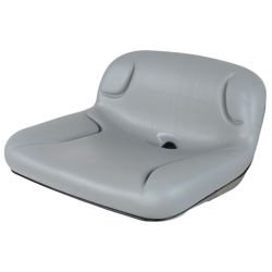 Low-Back Drain Hole Raft Seat