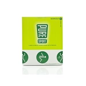 PureSport Workout Drink LEMON LIME 15-PK