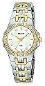 Pulsar Women's Crystal Accented Two-Tone Stainless Steel Watch #PTC388